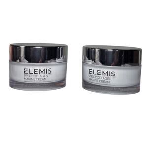 Set Of 2 ELEMIS Pro-Collagen Marine Anti-Wrinkle Hydrating Cream 60ml Total
